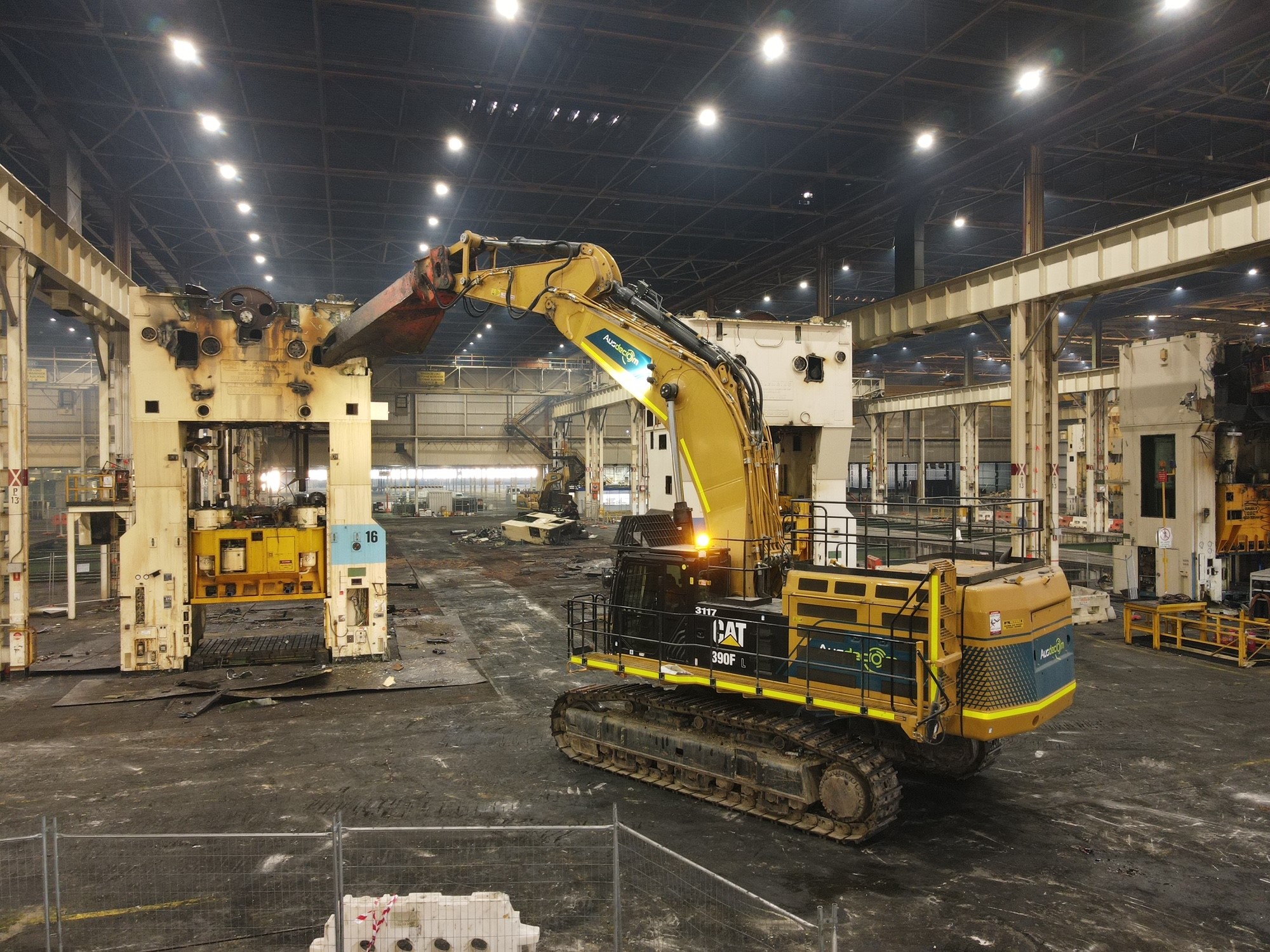 Ausdecom Ford Geelong VIC Manufacturing Plant Demolition