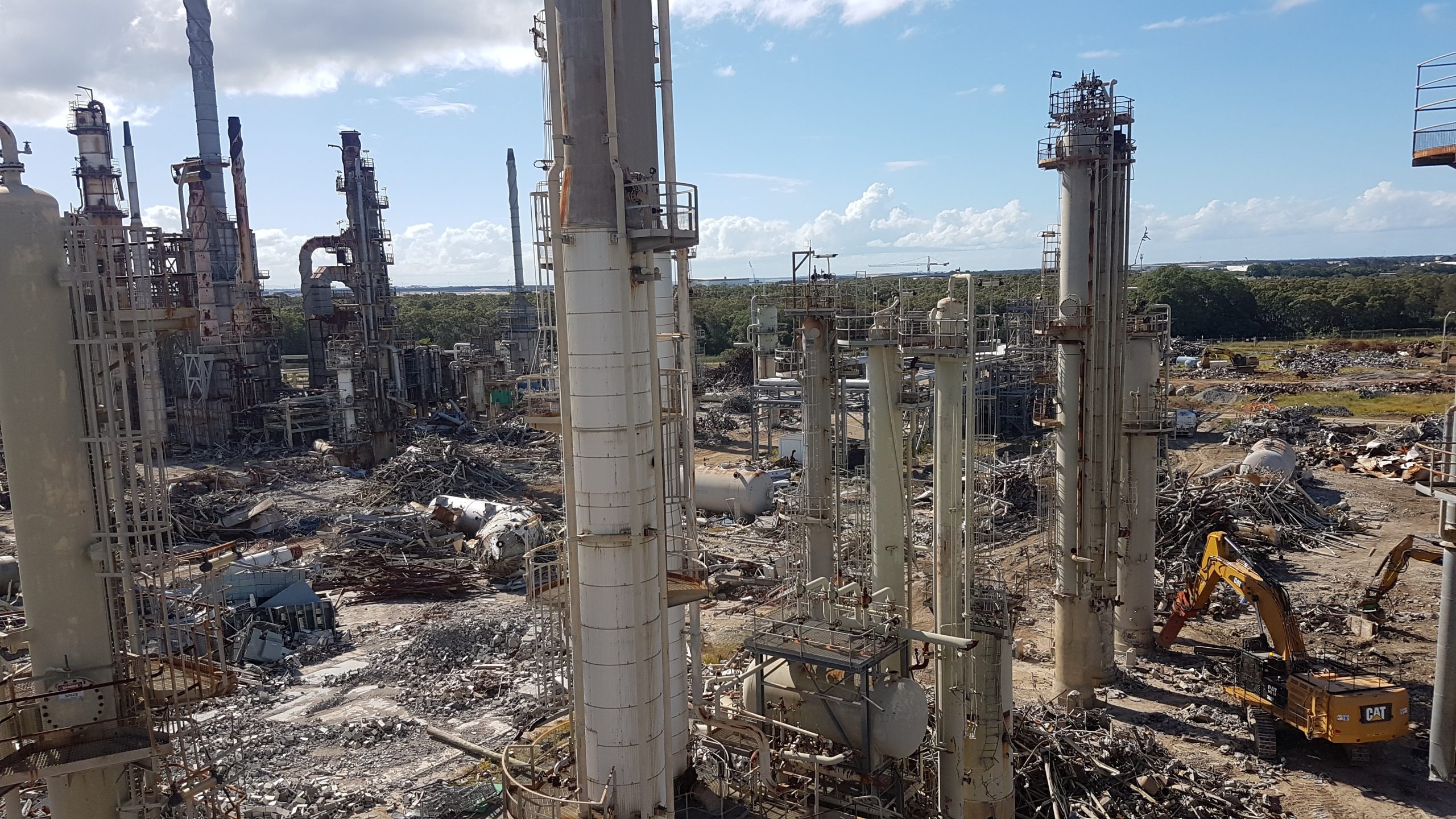 Ausdecom Refinery Demolition BP Bulwer Island QLD